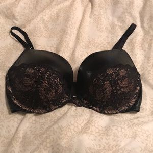 Vs push up bra with leather details, 34DD